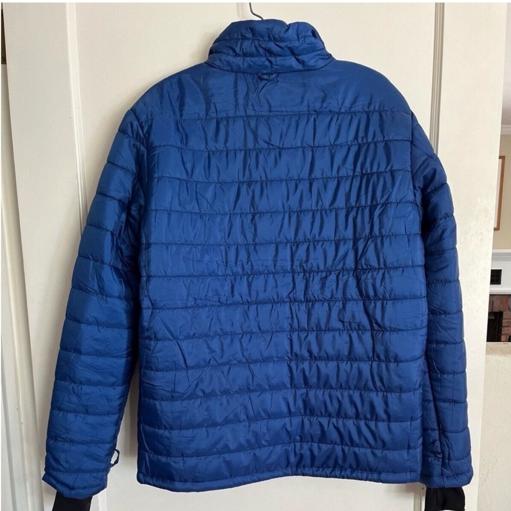Men's Blue Winter Polar Parka - Picture 5 of 5